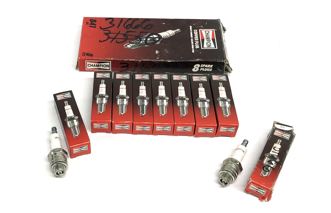 Champion Spark Plug 841 (J8C) [Lot of 9] NOS