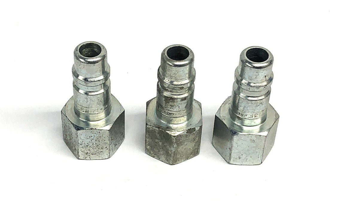 Parker 3/4 Inch Quick Connect Fitting H3F [Lot of 3] NOS