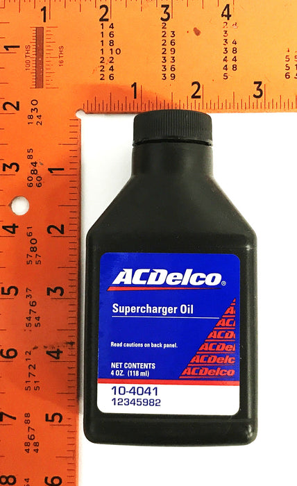 ACDelco Supercharger Oil, 4oz Bottle 10-4041-12345982 [Lot of 8] NOS - GTS SPECIAL