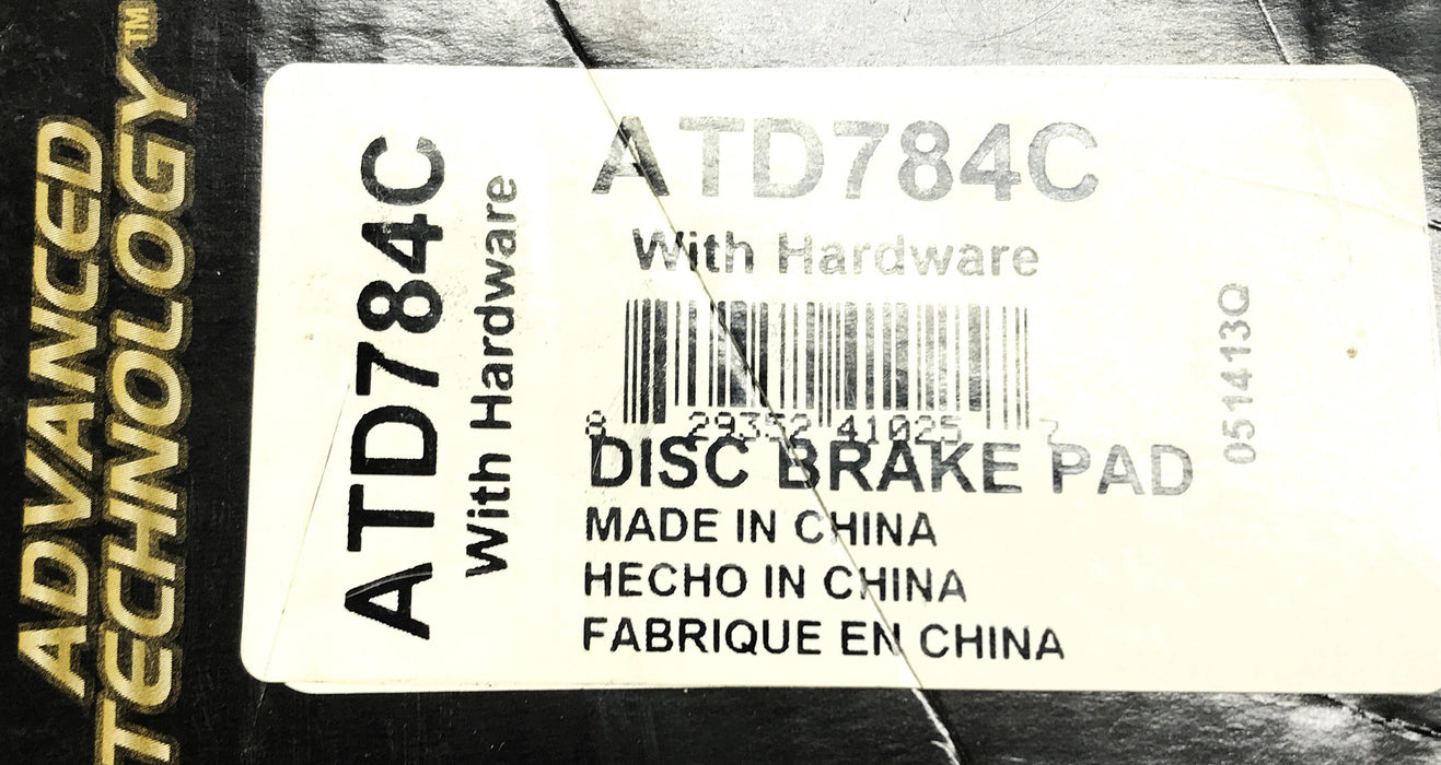 Raybestos Brake Pad Set W/ Hardware ATD784C NOS