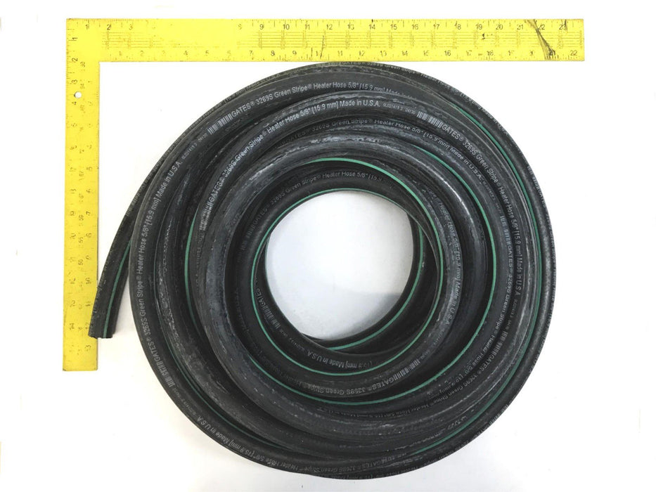 Gates Green Stripe 5/8" Heating Hose, 50 Foot Roll, 3269S NOS