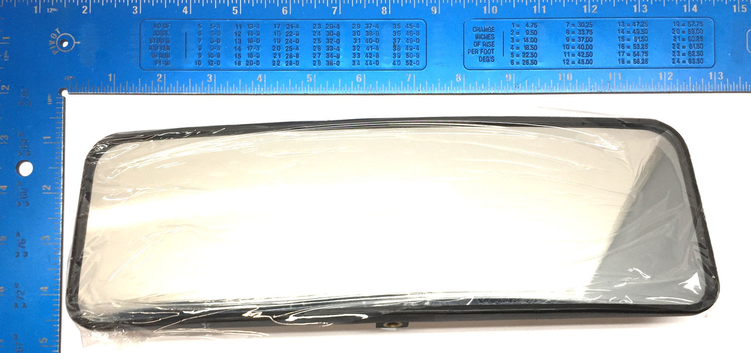 Unbranded Panoramic 12" x 4" Wide Mirror with Mount NOS