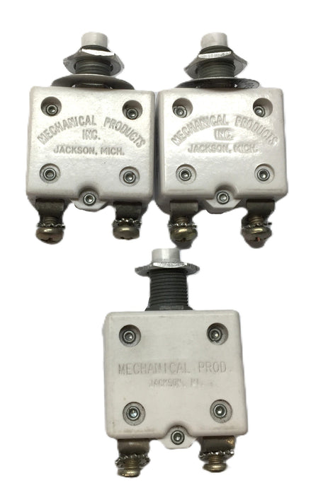Mechanical Products 30A Thermal Circuit Breaker 1610-121-300 [Lot of 3] NOS