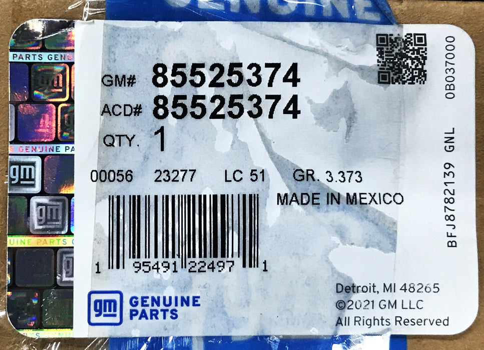GM Intercooler 85525374 NOS