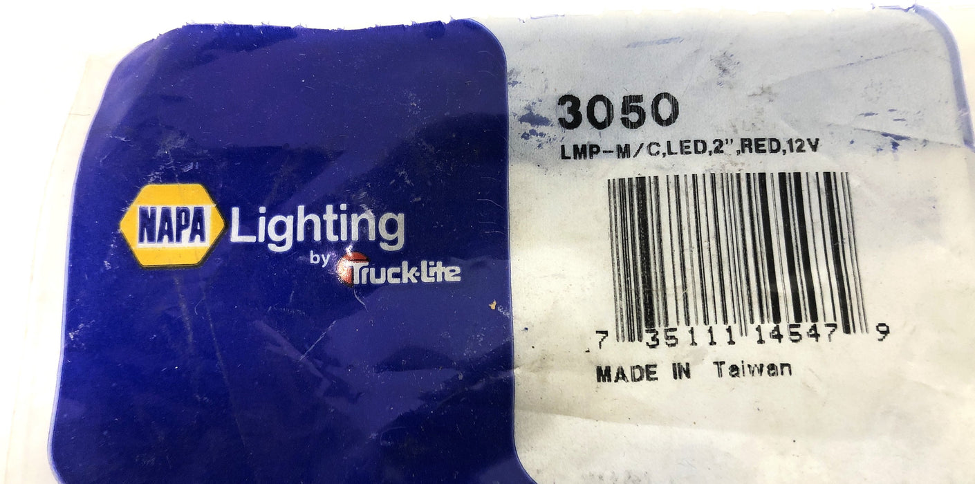 NAPA Trucklite 2 Inch 12V LED Tail Light Lamp 3050 [Lot of 2] NOS