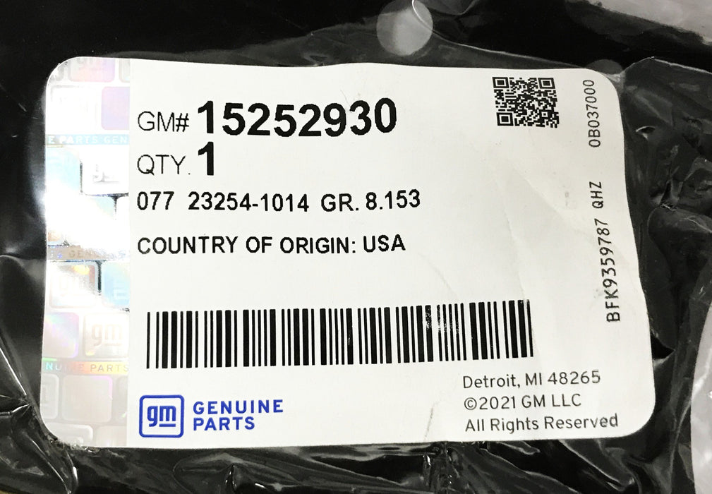 GM OEM Compartment Extension Panel 1525-2930 NOS