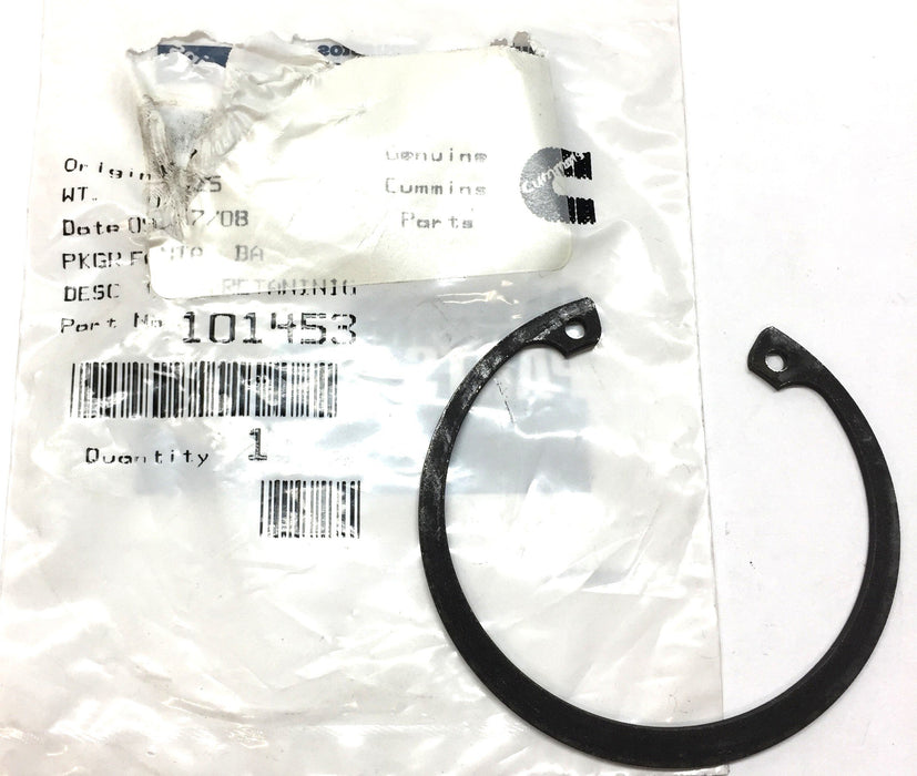Cummins Fan Support Retaining Ring 101453 NOS