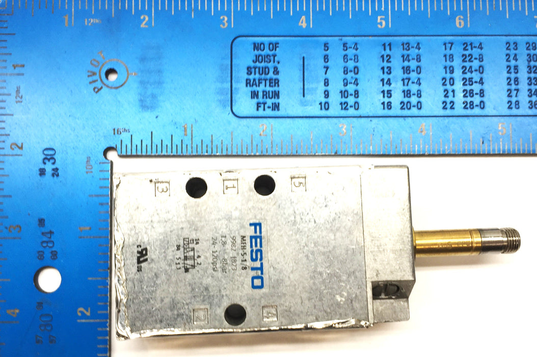 Festo MFH-5-1/8 Solenoid Valve 9982 J823 NOS