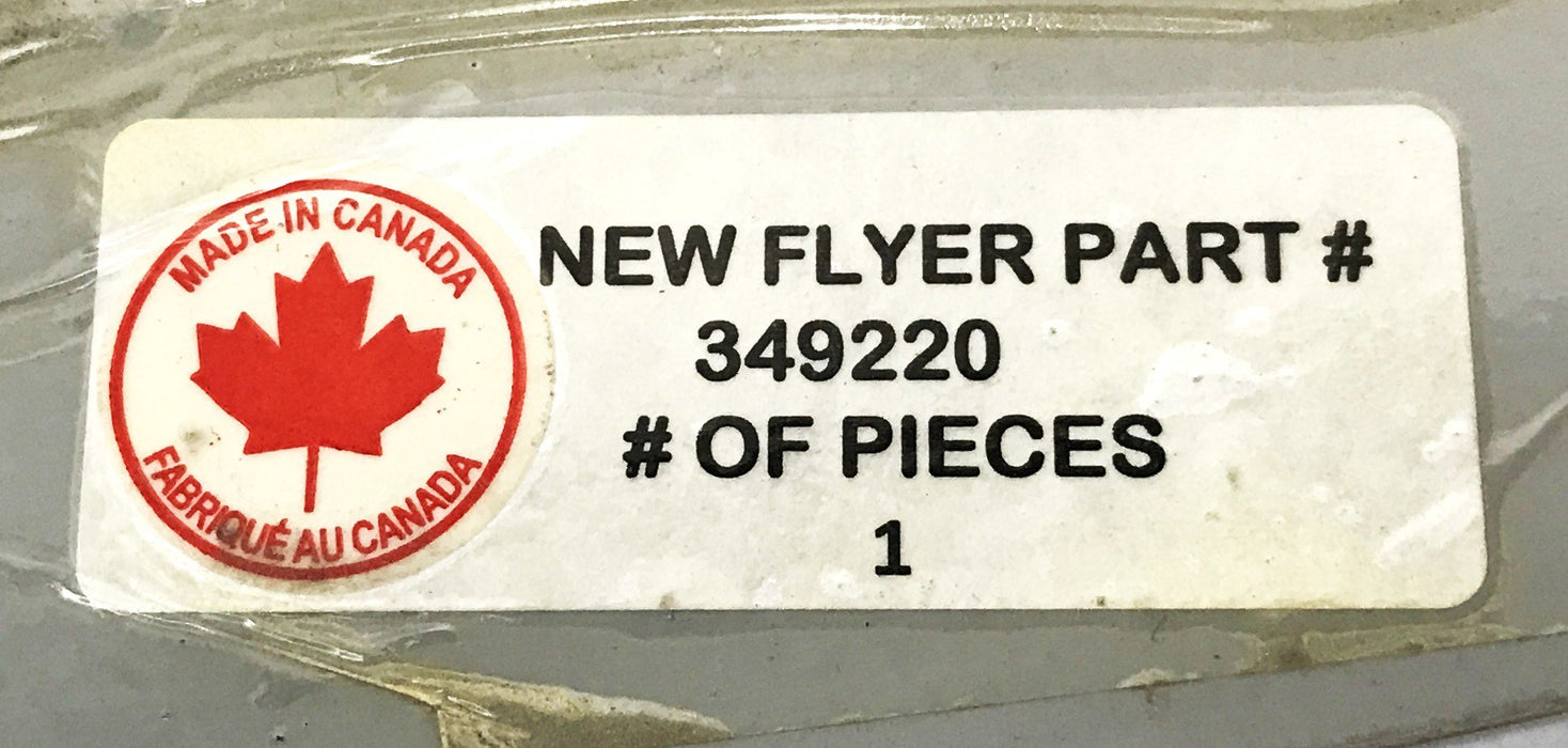 New Flyer RH Angled Mounting Panel (Grey) 349220 [Lot of 3] NOS