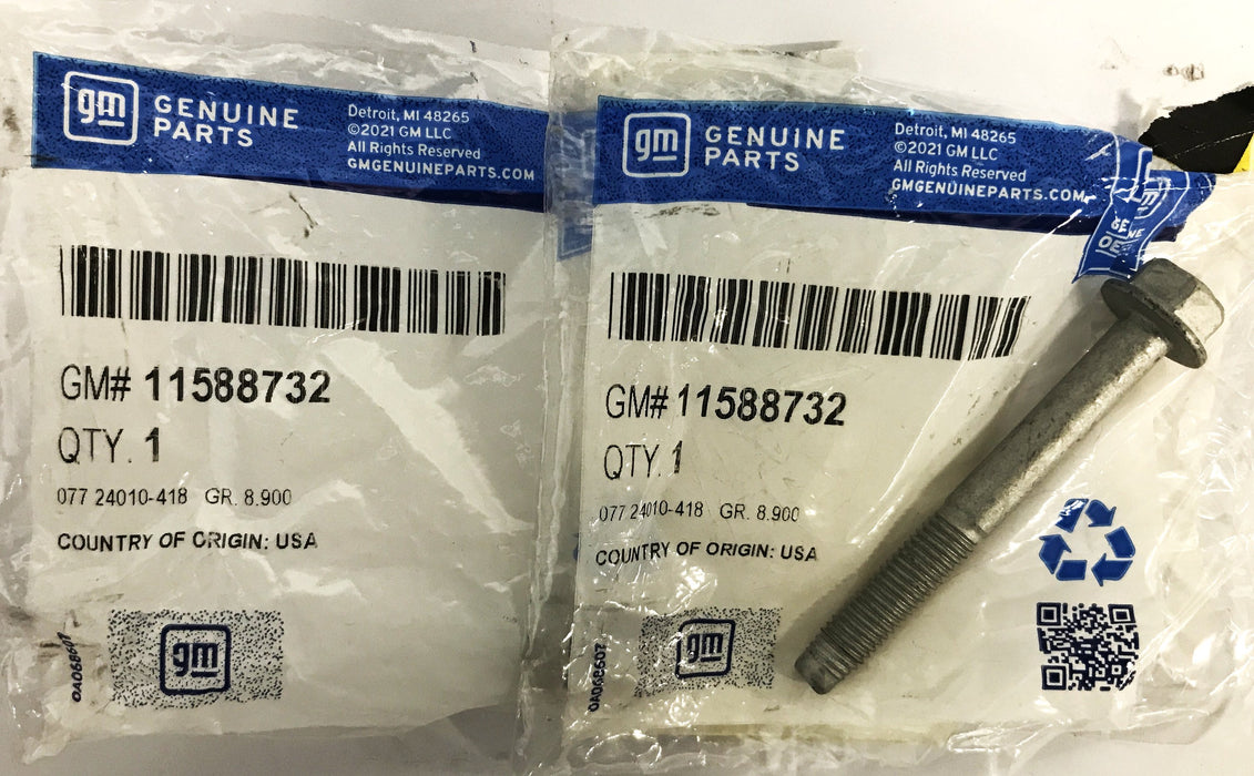 GM M8x1x70 Multi-Purpose Bolt 11588732 [Lot of 2] NOS