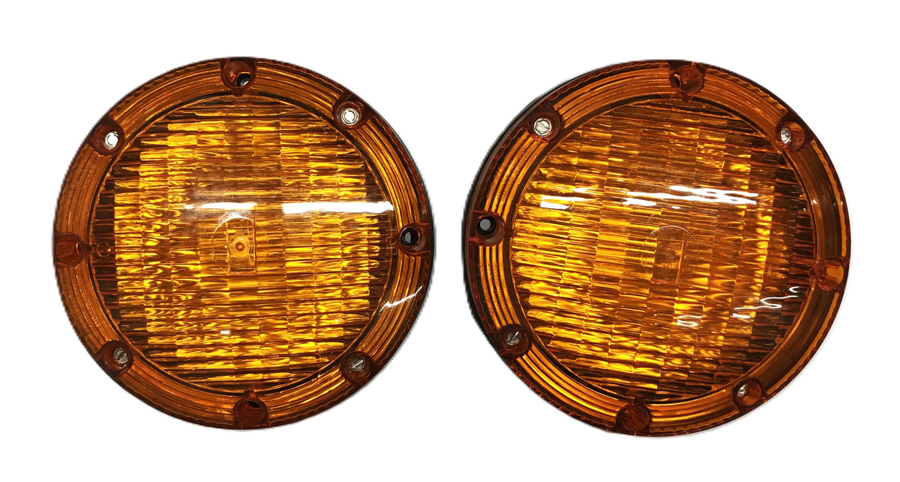 Blue Bird Amber Warning Light Assembly 01225994 [Lot of 2] NOS