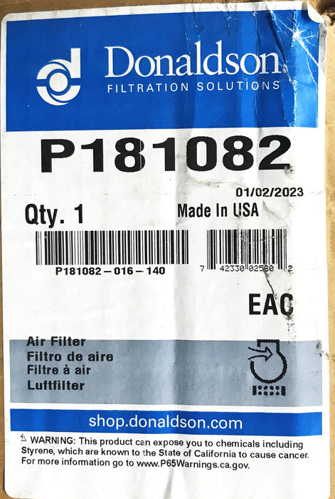 Donaldson Air Filter P181082 (Dented) NOS