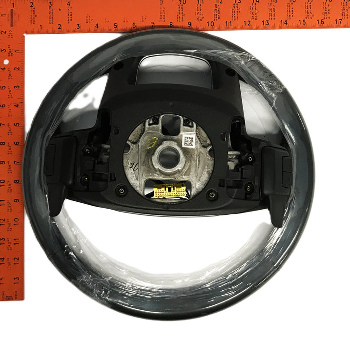 GM Black Leather Steering Wheel Assembly 85594272 NOS