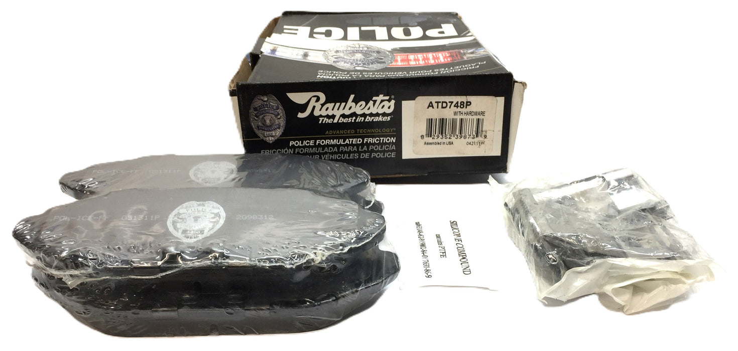 Raybestos Disc Brake Pad Set w/Hardware ATD748P NOS - GTS SPECIAL