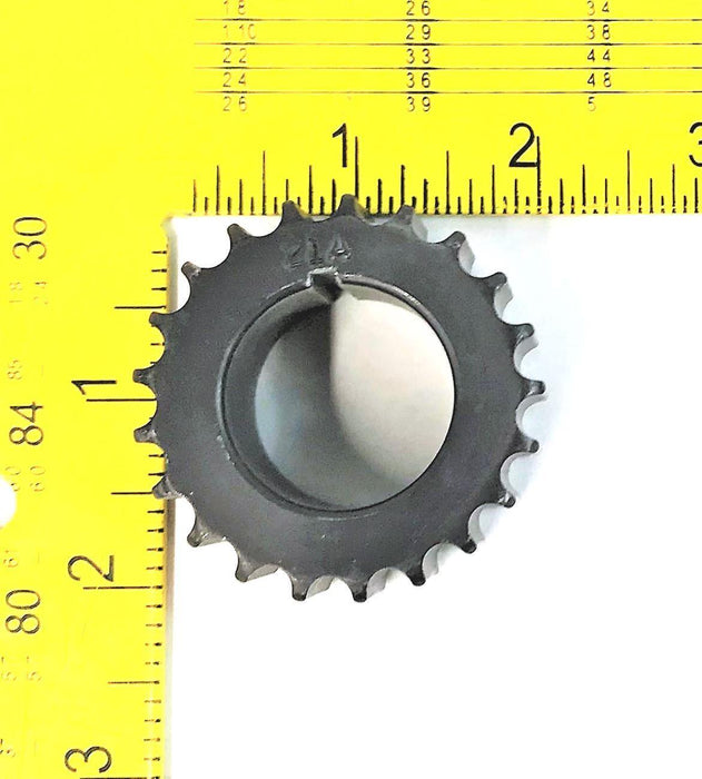 UNBRANDED 21 TOOTH 1" WIDE CRANK DRIVEN PULLEY 21A USED