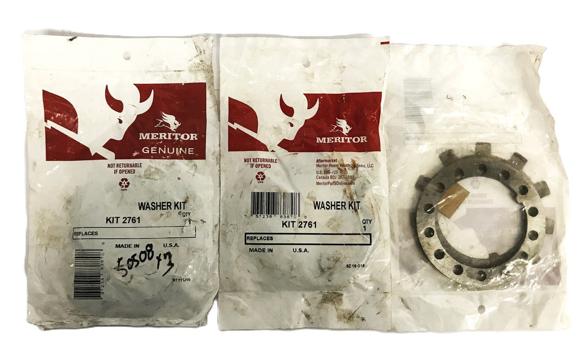 Meritor Hydraulic Brake Washer Kit 2761 [Lot of 3] NOS