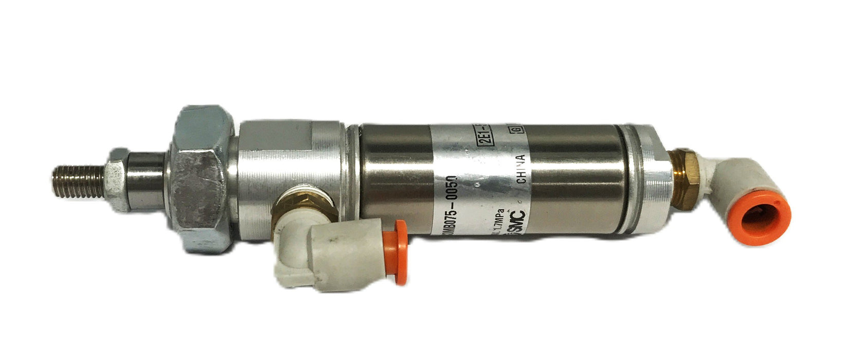 SMC Stainless Steel Pneumatic Cylinder NCDMB075-0050 [Lot of 2] NOS