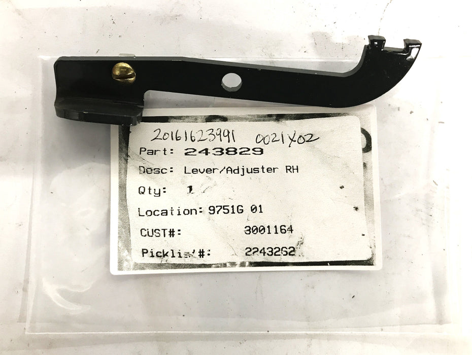 GEHL Adjuster Lever 243829 [Lot of 2] NOS