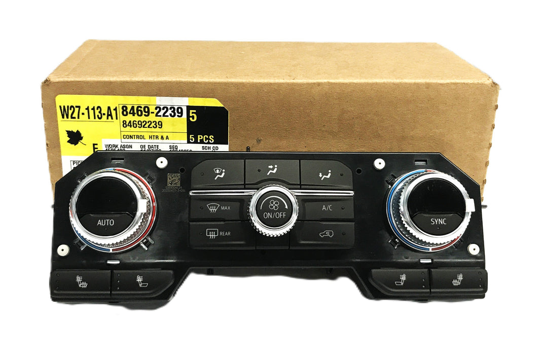 GM Climate Control Panel 84692239 NOS