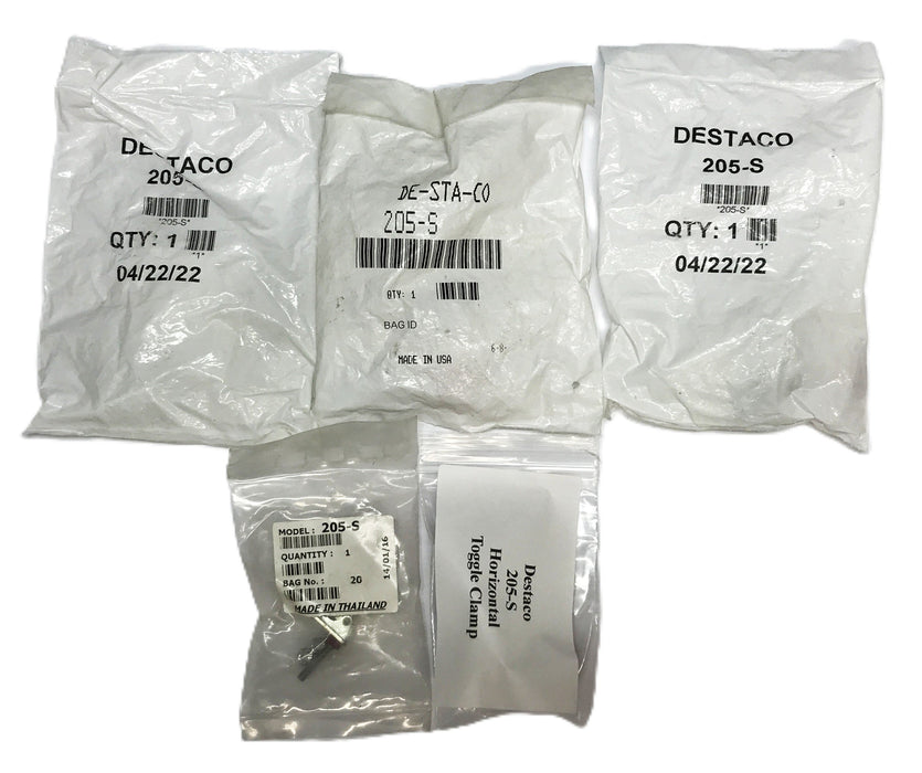 Destaco Horizontal Toggle Clamp 205-S [Lot of 5] NOS