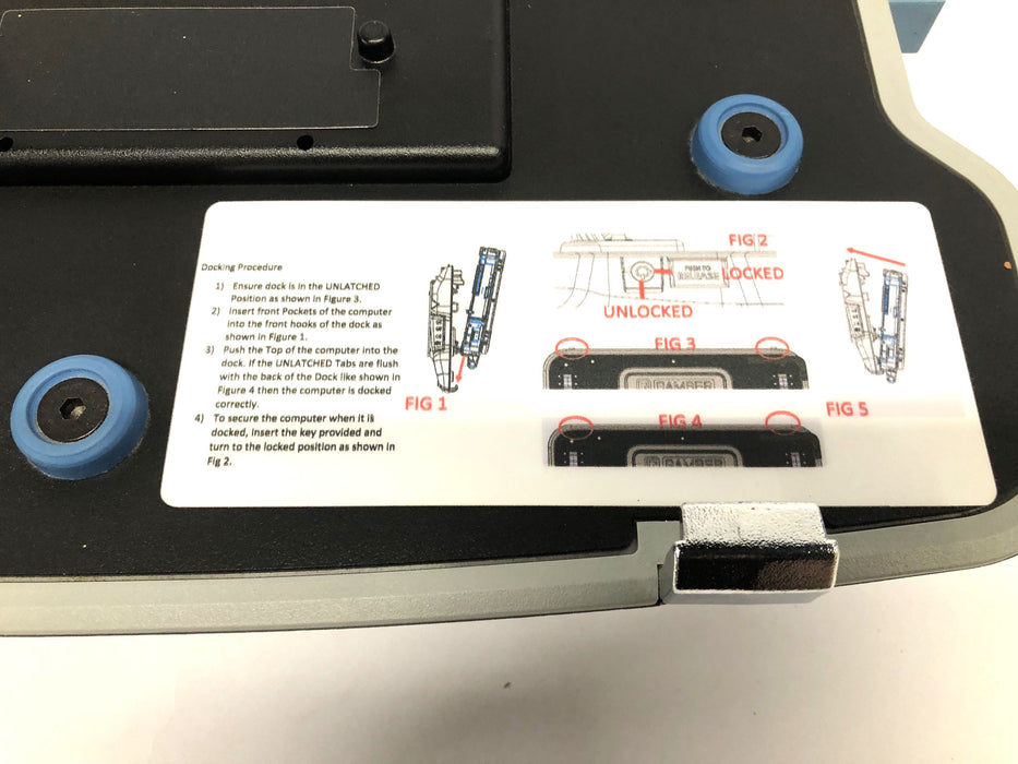 Gamber-Johnson FZ40-NO RF Panasonic Cradle Toughbook 7160-1729-00 USED