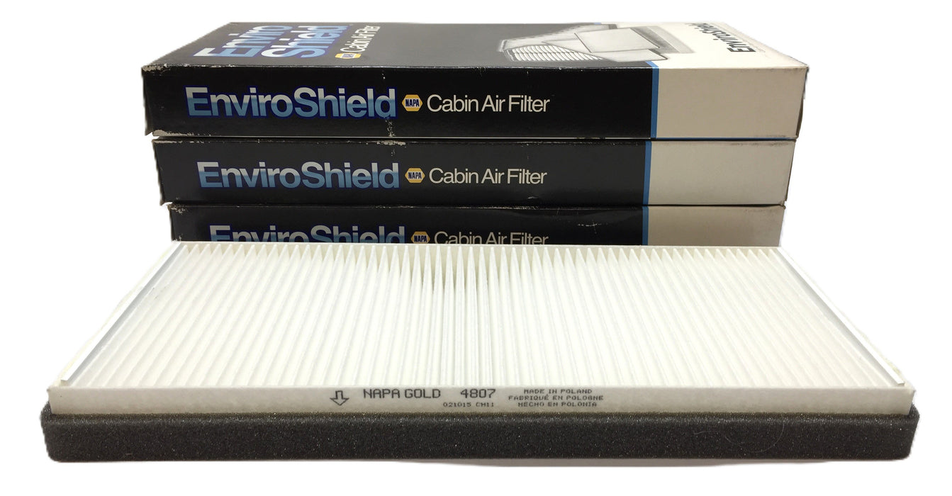 Napa Enviroshield Cabin Air Filter 4087 [Lot of 3] NOS