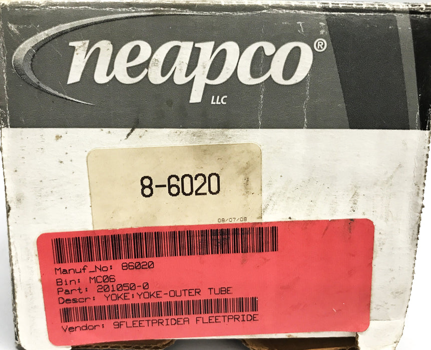 Neapco Power Takeoff End Yoke 86020 NOS