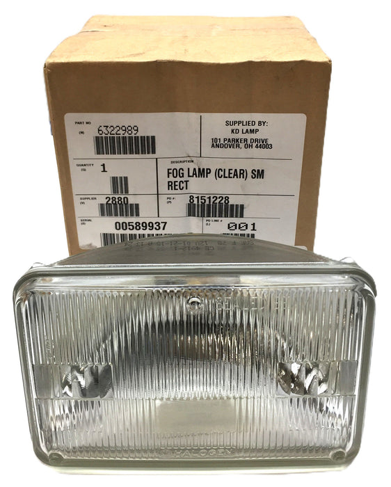 KD Lamp Clear Fog Lamp 6322989 NOS