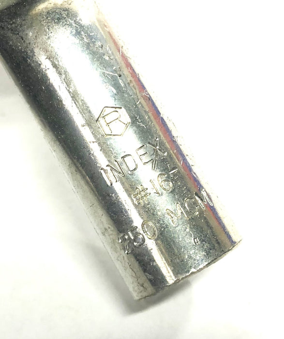 Unbranded #16 Ring Terminal Lug 250MCM [Lot of 6] NOS