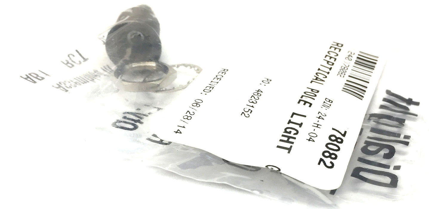 Dialight T-1-3/4 Flanged Single Terminal Panel Indicator Base 004-1830-29201 [Lot of 3] NOS