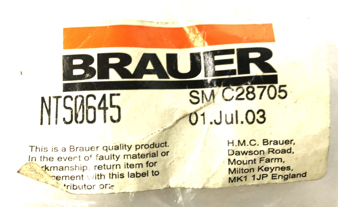 Brauer Toggle Clamp Spindle NTS0645 [Lot of 3] NOS
