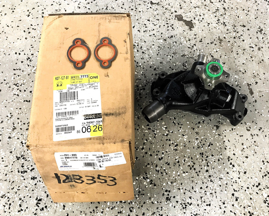 ACDelco Water Pump 251-693 (89017773) NOS