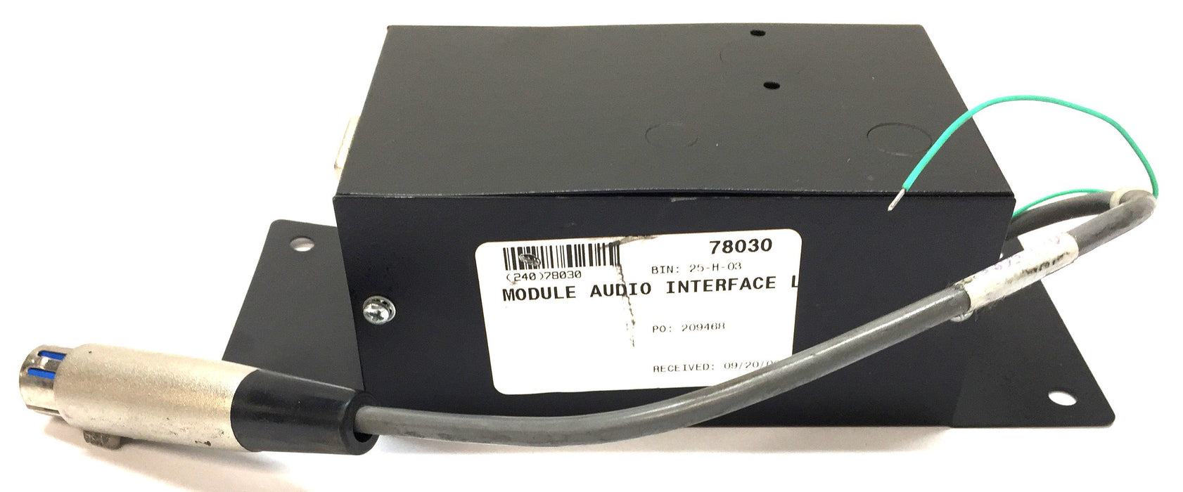 GFI Genfare Mobilpage Intercom Audio Breakout Box 961-9085 USED