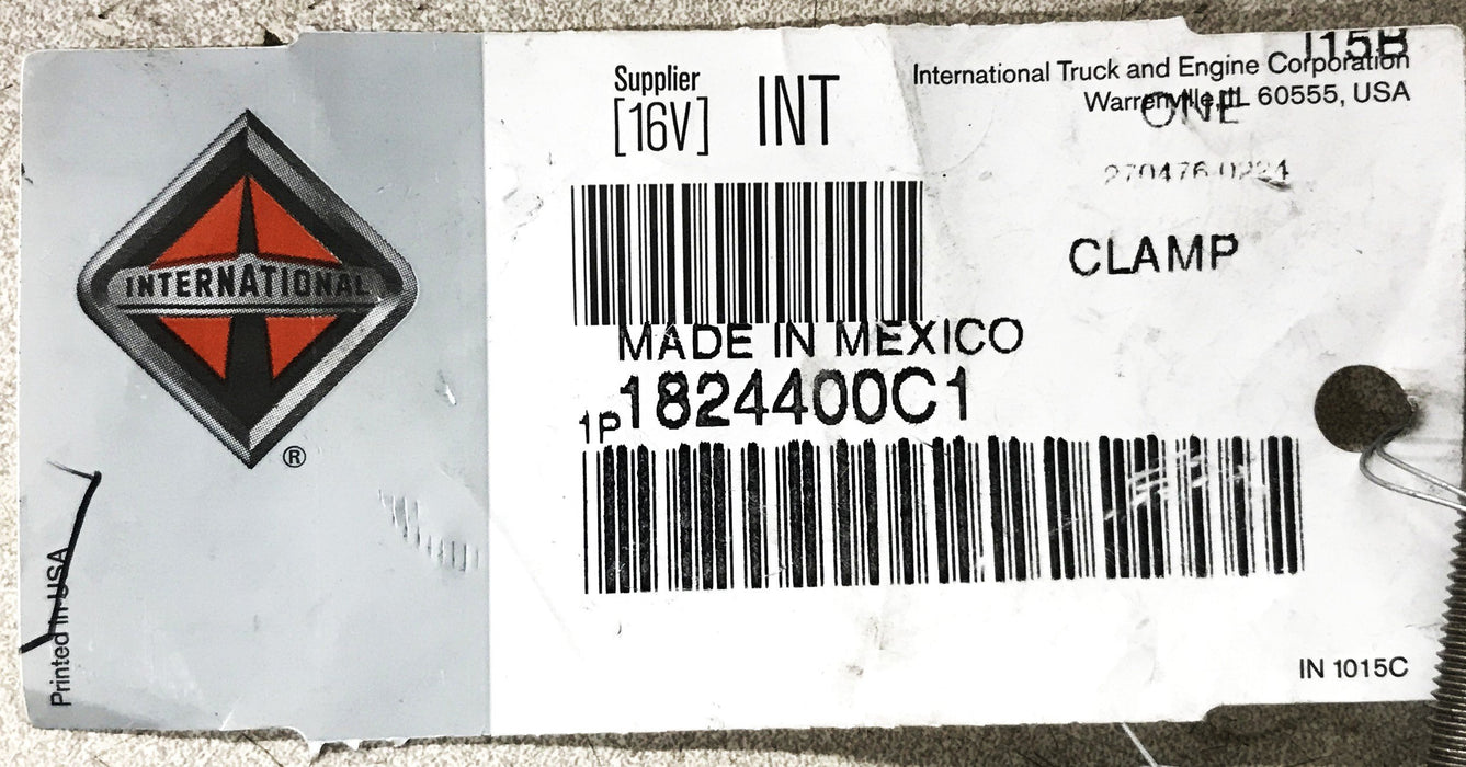 International Exhaust Clamp 1824400C1 NOS