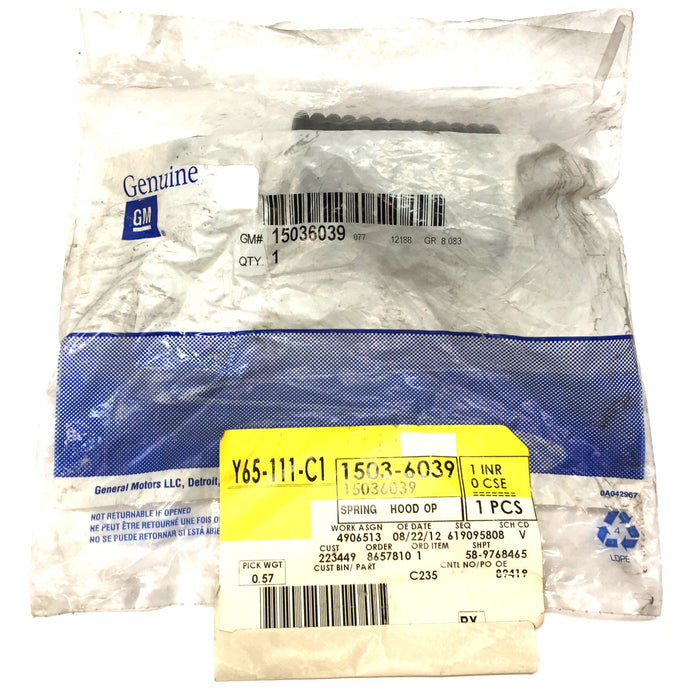 General Motors\GM Hood Spring 15036039 NOS