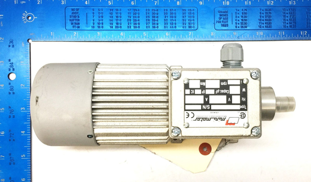 Minimotor 60Hz 89W 220/380V 252RPM Gearmotor AC320P2T NOS