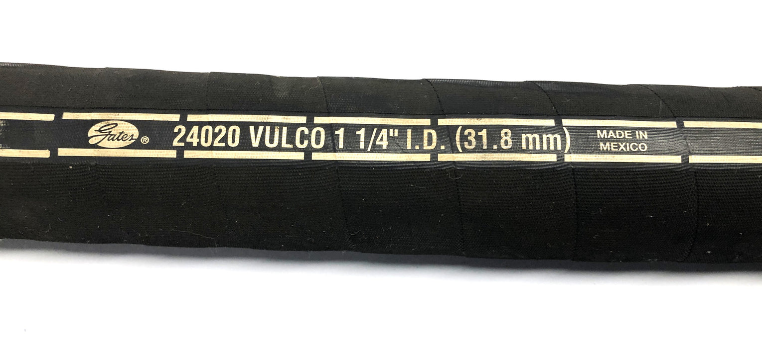 Gates 3 Foot Vulco 1-1/4 Inch ID Coolant Hose 24020 NOS
