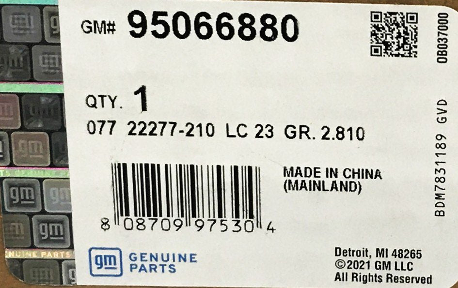 GM High Note Horn 95066880 NOS