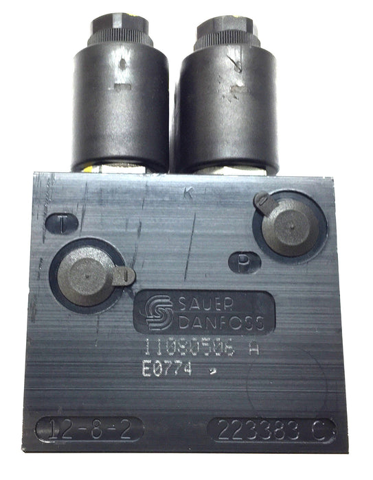 Sauer Danfoss HIC Hydraulic Manifold Valve Control 11080506A NOS