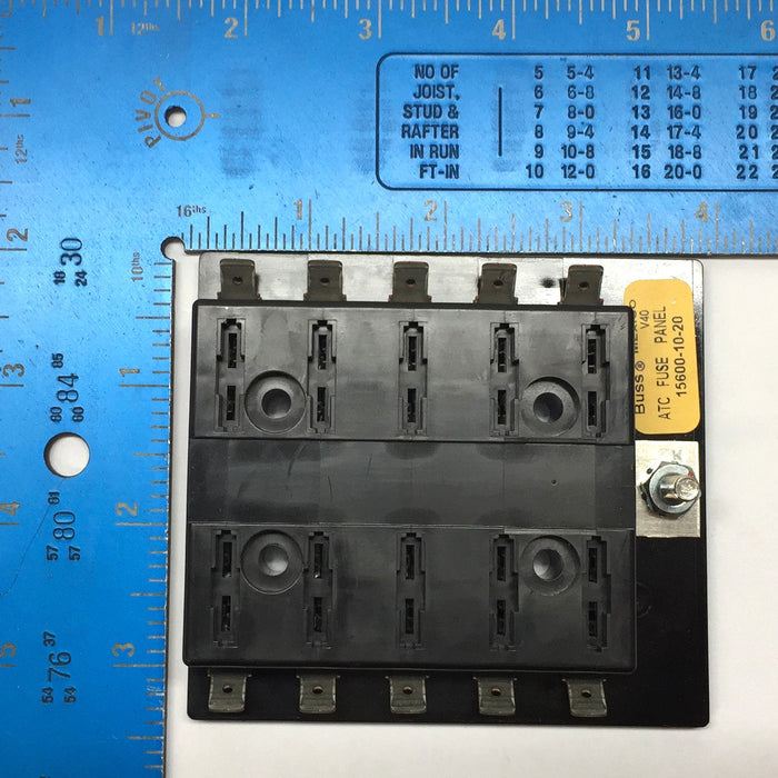 Buss ATC Fuse Panel 15600-10-20 NOS