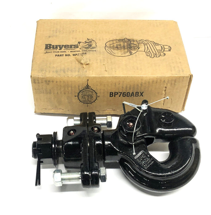 Buyers 30-Ton Heavy Duty Swivel Pintle Hook with Spring Cushion BP-760A NOS