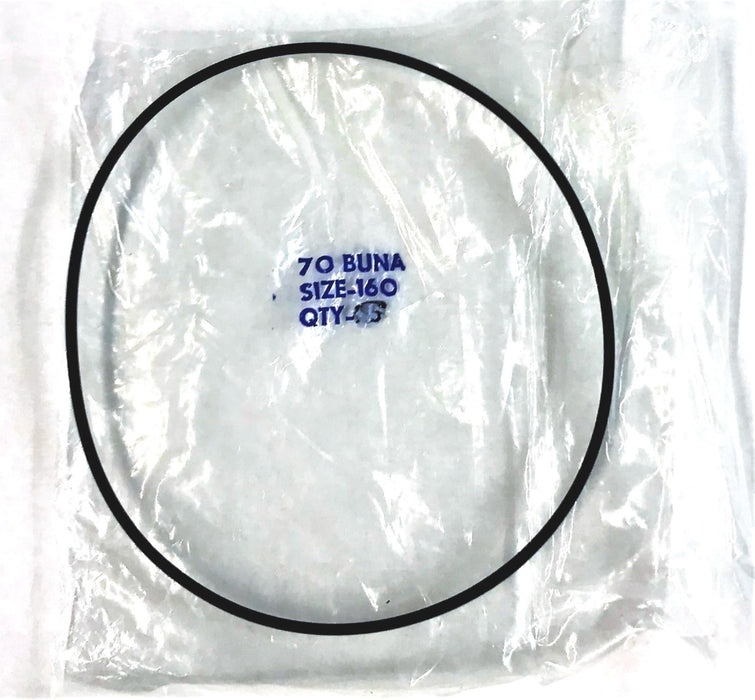 UNBRANDED O-RING 70 BUNA 5-1/4" ID SIZE 160 [LOT OF 24] NOS
