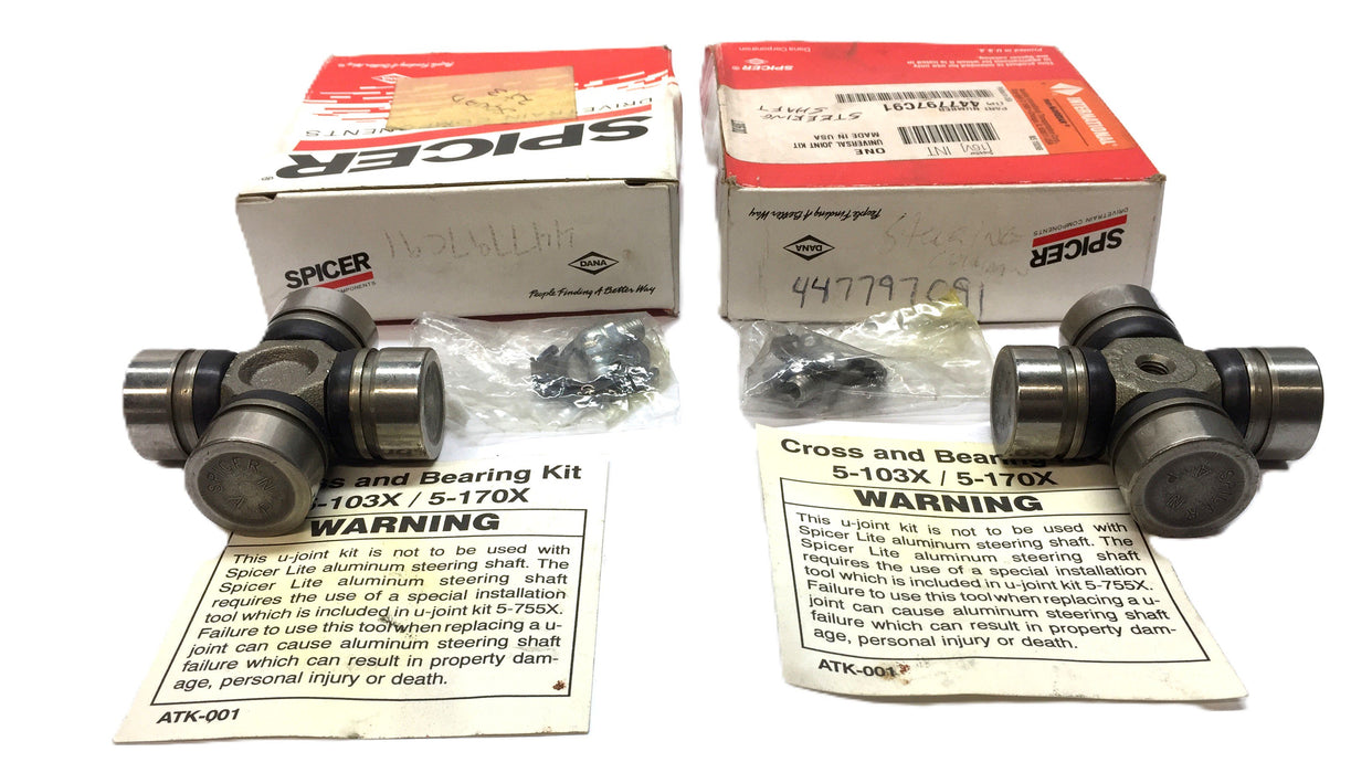 Spicer/International Universal Joint Kit 447797C91 [Lot of 2] NOS