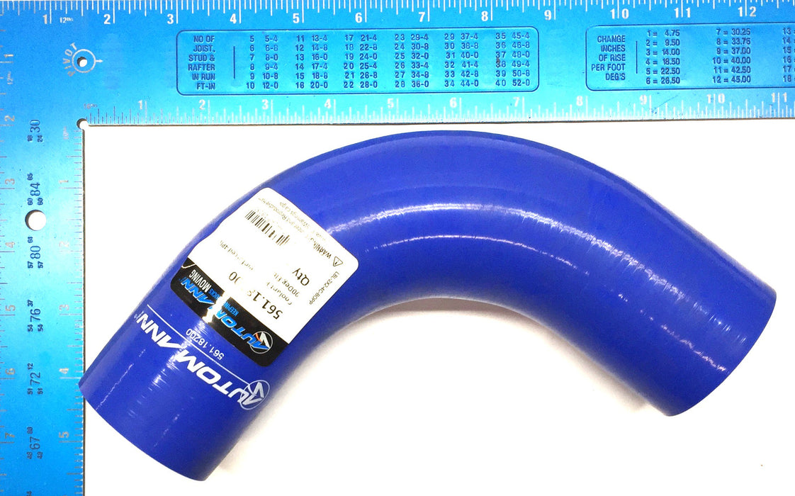 Automann Coolant Poly Reinforced 90-Degree Elbow 561.18200 (56118200) NOS