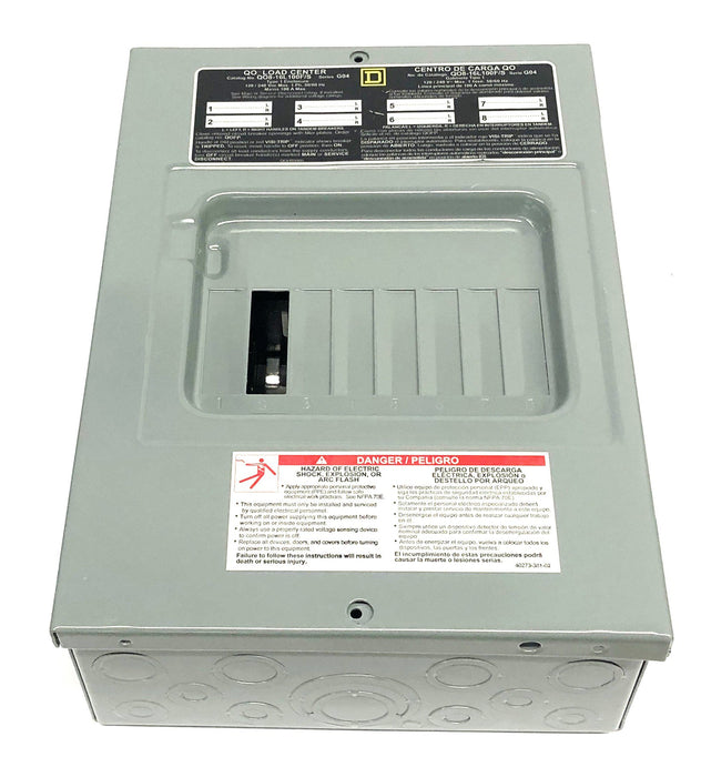 Square D QO Load Center Series G04 Type 1 Enclosure QO8-16L100F/S NOS