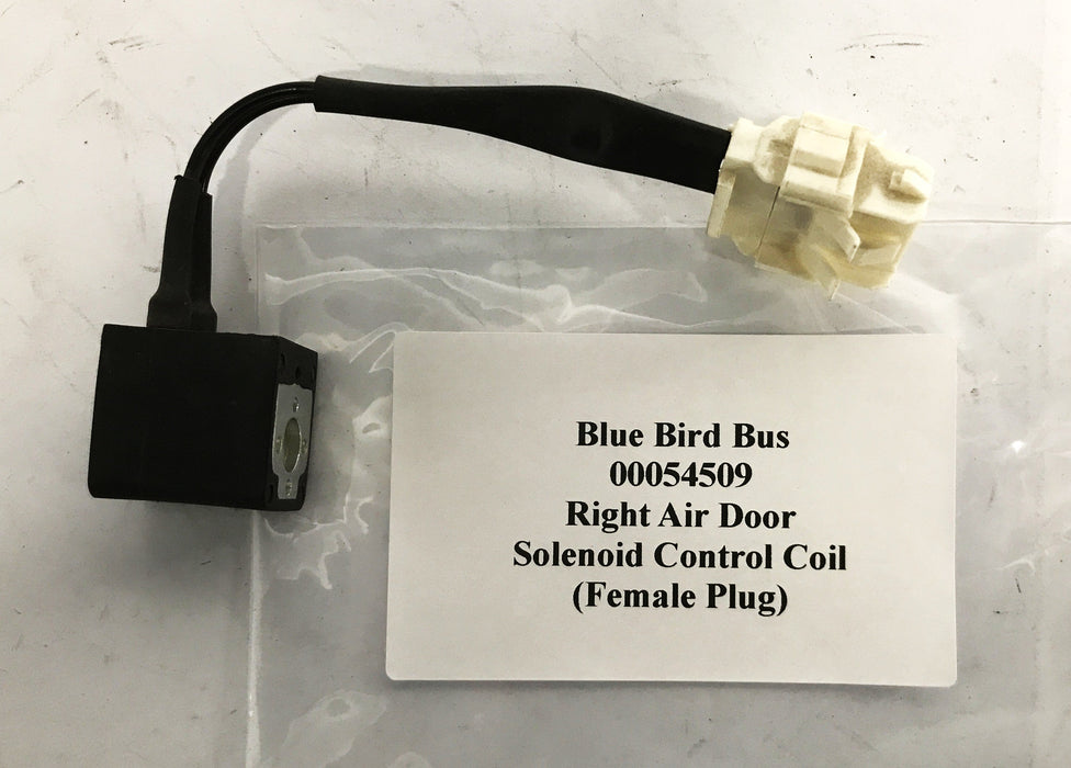 Blue Bird Right Air Door Solenoid Control Coil 00054509 NOS