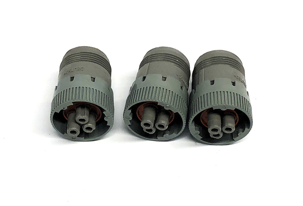 Deutsch TE Connectivity Plug HD-16-396S [Lot of 3] NOS
