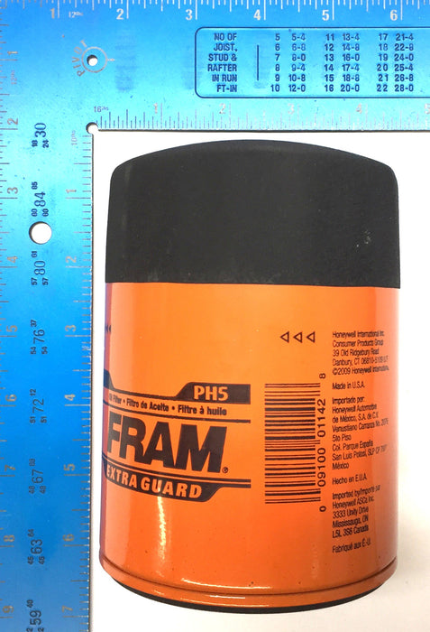 Fram Extra Guard SureGrip Oil FIlter PH5 [Lot of 3] NOS
