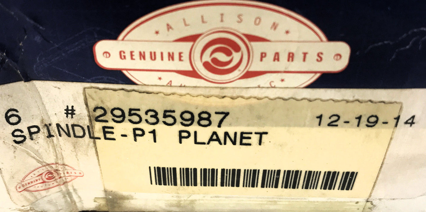 Allison Transmission Box of (6) P1 Planetary Spindle 29535987 NOS