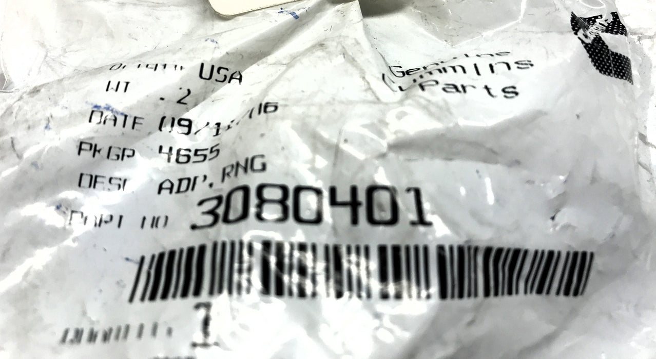 Cummins O-Ring Adapter 3080401 [Lot of 2] NOS